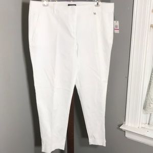 Nautical White Cropped Pants - 16 -NWT